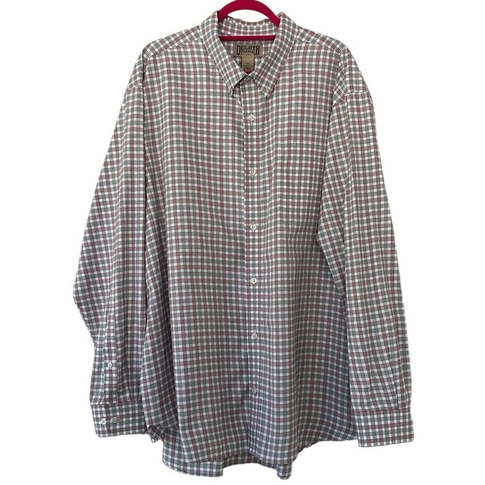 Duluth Trading Wrinklefighter Relaxed Fit Long Sleeve Shirt 2XL